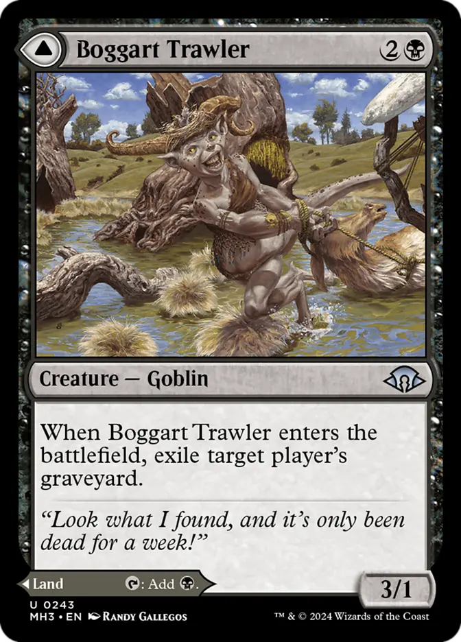 Boggart Trawler // Boggart Bog - Foil (MH3) Modern Horizons 3