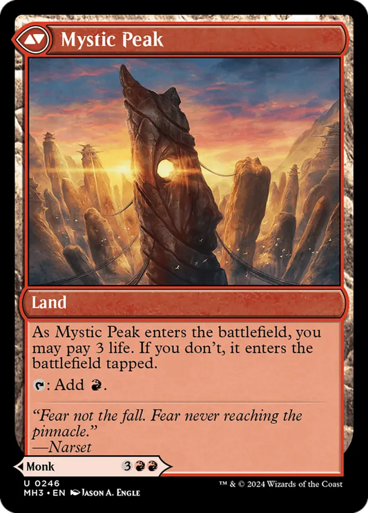 Pinnacle Monk // Mystic Peak - (MH3) Modern Horizons 3
