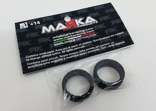 MZR-V5R20 Marka V5 Mini-Z RCP Rubber Rear Tire 20 degree Medium (1 Pair)