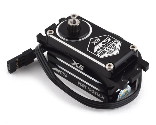 MKS-HBL550LX MKS Servos X5 HBL550LX Brushless Low Profile Digital Servo (High Voltage)