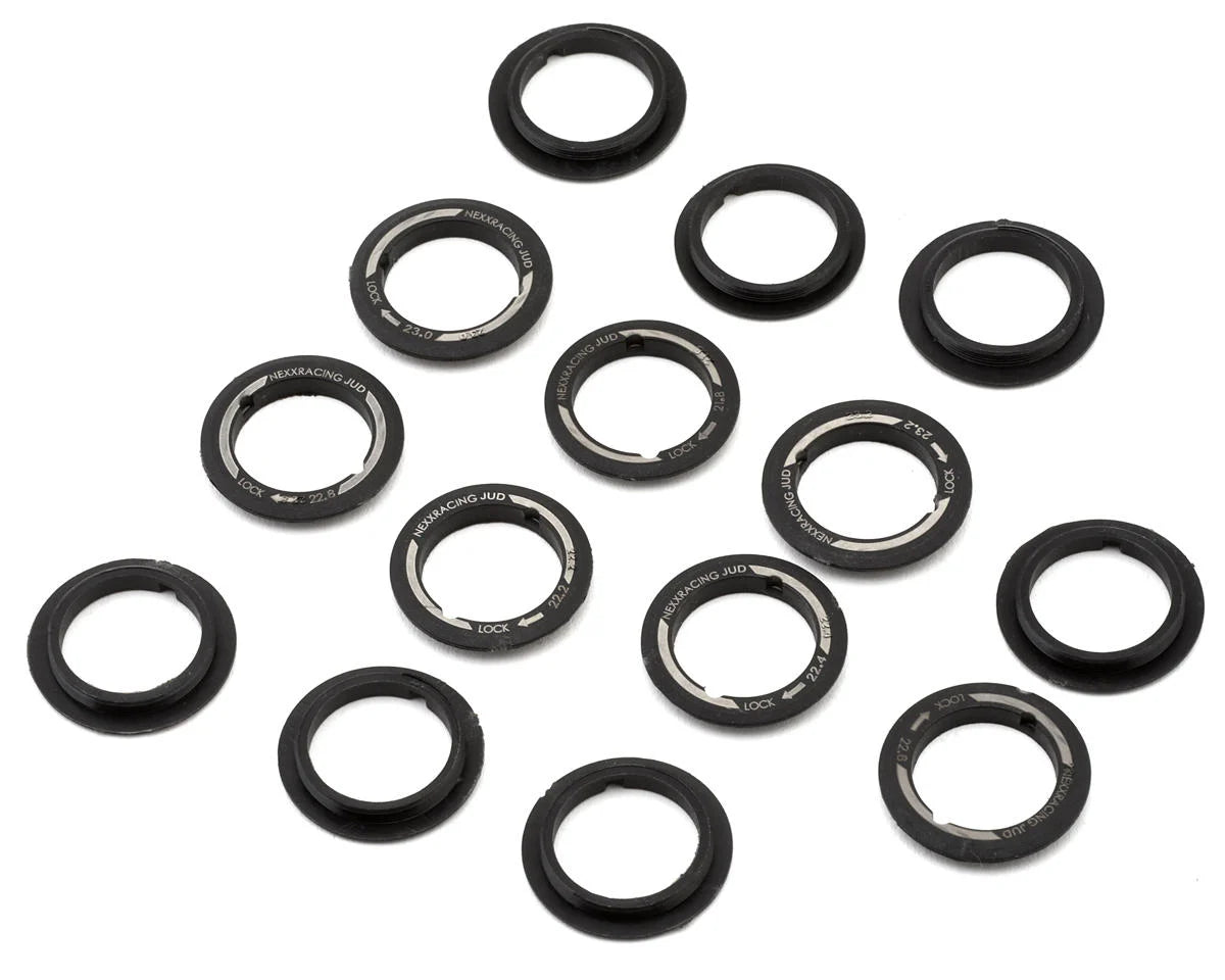 NXUSA-EVO-416 NEXX Racing Mini-Z “JUD” EVO Mesh Rims Threaded Side Walls (14)