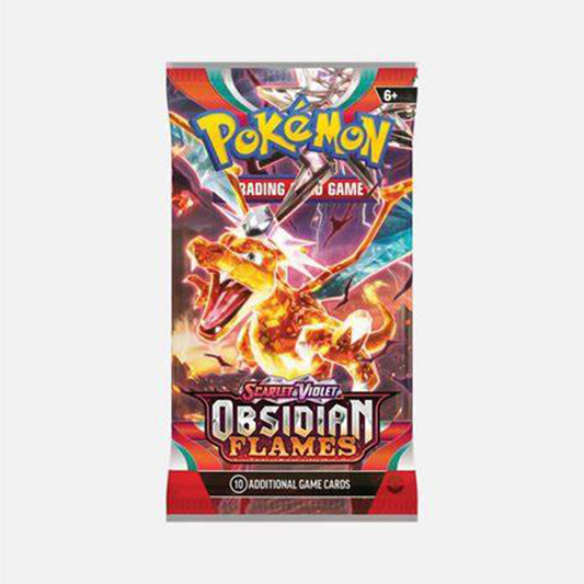 Pokémon Scarlet And Violet Obsidian Flames Booster Pack (Live)