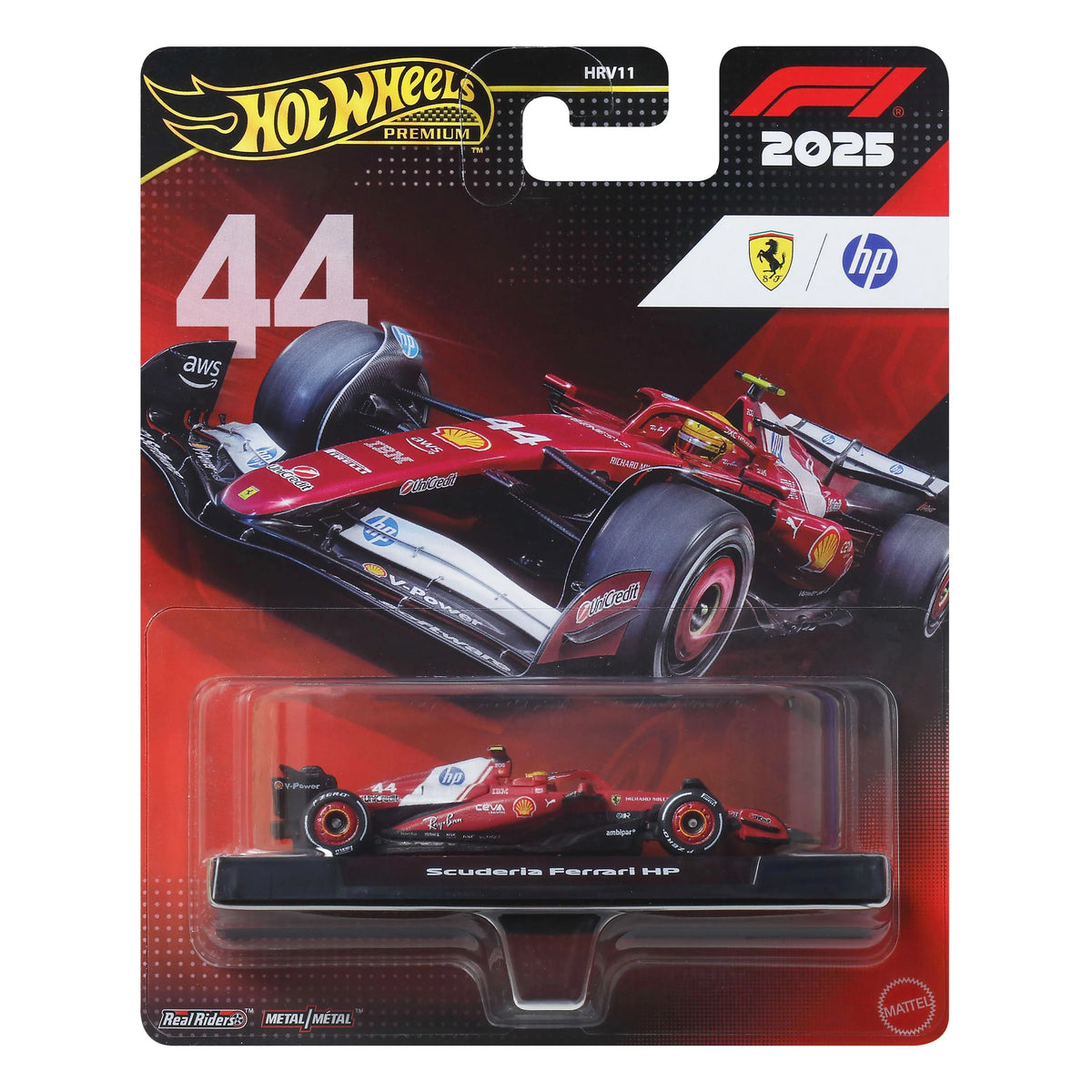 Hot Wheels Premium (F1 2025) Scuderia Ferrari HP #44