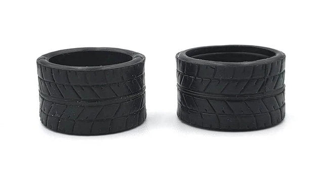 MZR-V1RR20-14 Marka V1 Mini-Z RCP Rubber Rear Radial Tire 20 Degree Hard 14mm (1 Pair)