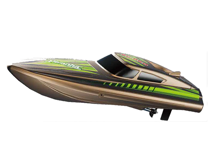 RCP4100BROWN RC-Pro Piranha 10" R/C Brushed Boat RTR - Brown