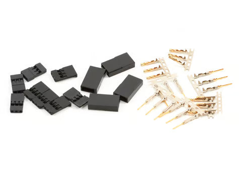 PTK-5008 ProTek RC Futaba Style Servo Connectors (4 Pair)