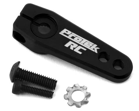 PTK-7823-BK ProTek RC Aluminum Flat Clamping Servo Horn (Black) (25T-ProTek)