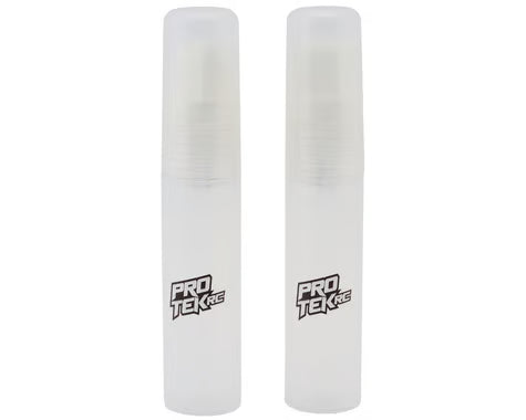 PTK-8128 ProTek RC Traction Compound Bottle (2)(40ml) (Empty) w/Foam Applicator Tip