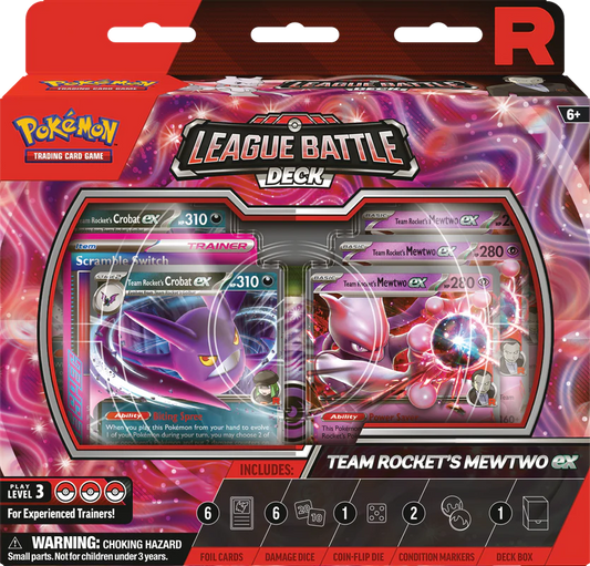 Pokemon League Battle Deck Team Rocket Mewtwo
