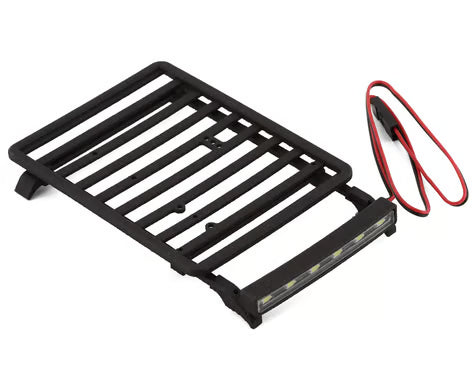 RC4VVVC1377 RC4WD Flat Rack w/LED for Axial SCX24 2021 Ford Bronco