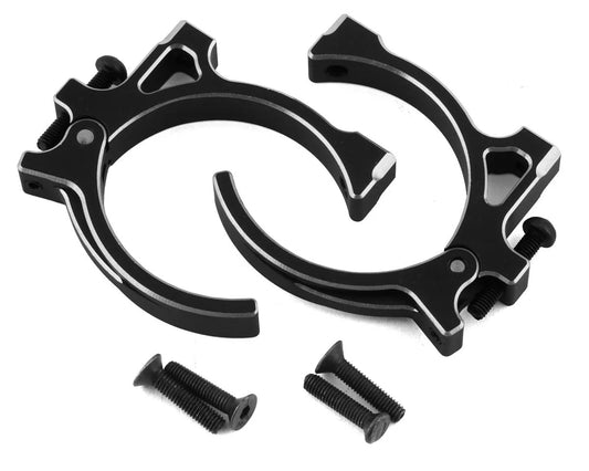 ENAC0019 REDS 1/8 Motor Fan Holder (Black) (2) (40mm)