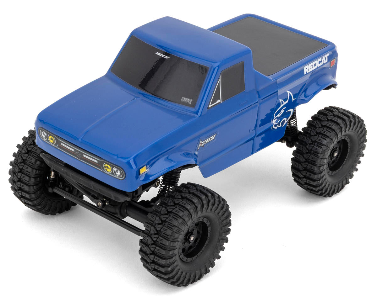 RER44373 Redcat Ascent-32 V2 1/32 4WD RTR Rock Crawler (Blue) w/2.4GHz Radio, Battery & Charger