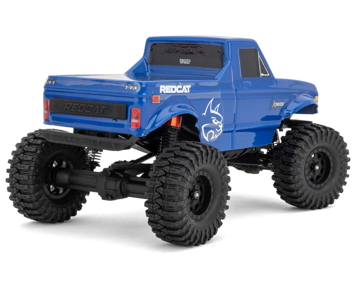 RER44373 Redcat Ascent-32 V2 1/32 4WD RTR Rock Crawler (Blue) w/2.4GHz Radio, Battery & Charger