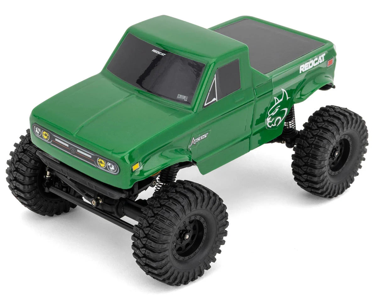 RER44374 Redcat Ascent-32 V2 1/32 4WD RTR Rock Crawler (Green) w/2.4GHz Radio, Battery & Charger