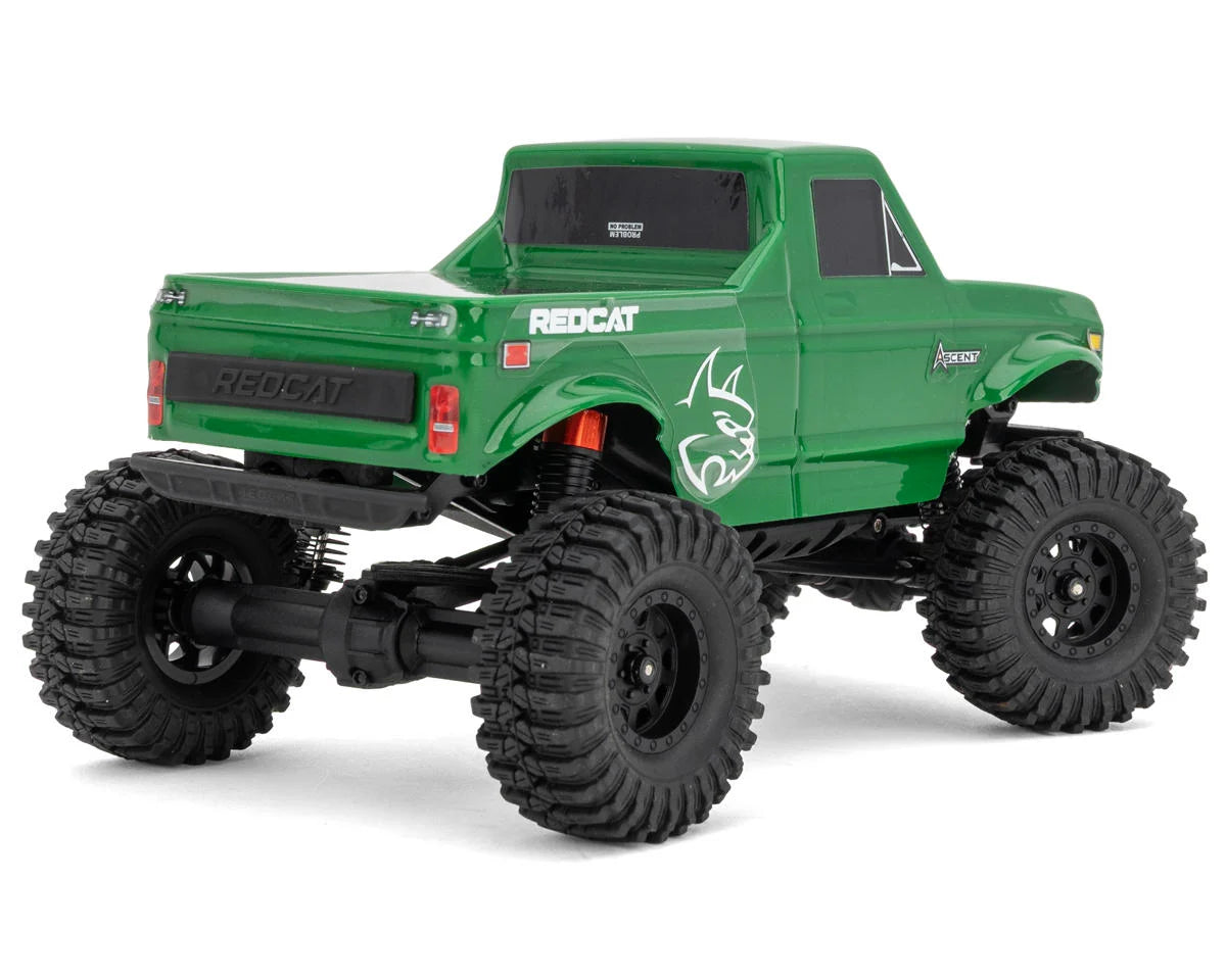 RER44374 Redcat Ascent-32 V2 1/32 4WD RTR Rock Crawler (Green) w/2.4GHz Radio, Battery & Charger