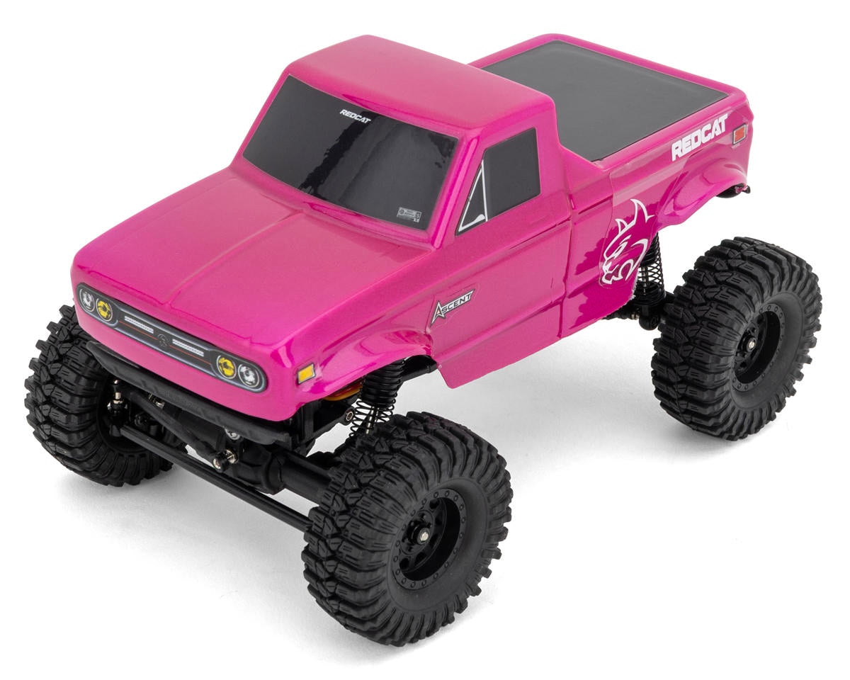RER44375 Redcat Ascent-32 V2 1/32 4WD RTR Rock Crawler (Pink) w/2.4GHz Radio, Battery & Charger