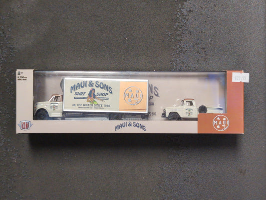 36000 M2 Machines Maui & Sons Surf Shop 1968 Chevrolet C60 Truck & 1958 Chevrolet Apache Stepside