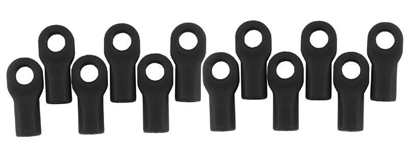 RPM80472 RPM Short Traxxas Turnbluckle Rod End Set (Black) (12)