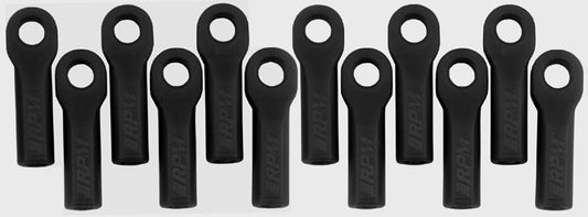 RPM80512 RPM Long Traxxas Turnbuckle Rod End Set (Black) (12)