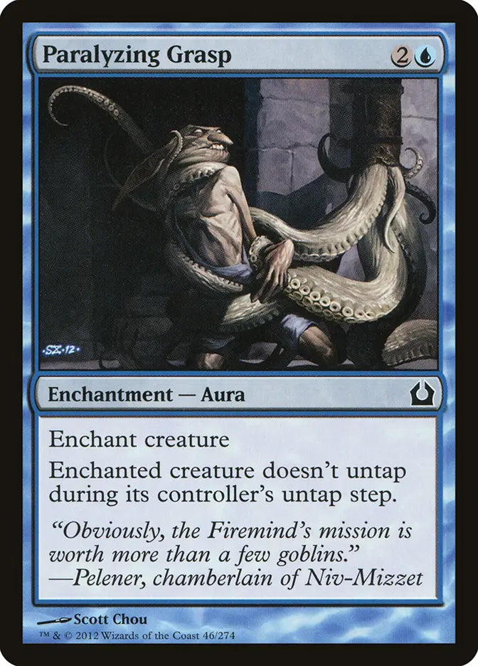 Paralyzing Grasp - (RTR) Return to Ravnica