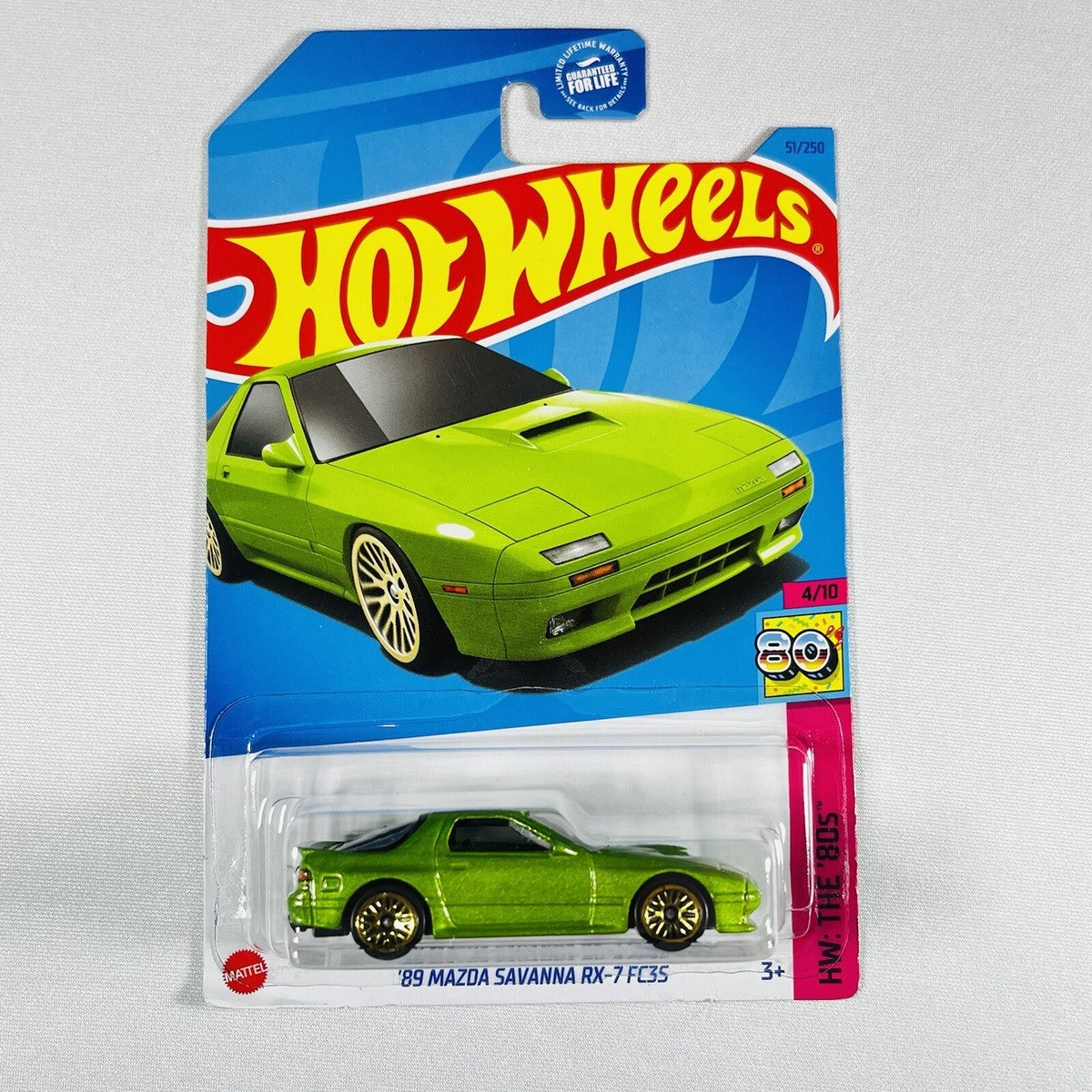 HE Hot Wheels HW: The '80s '89 Mazda Savanna Rx-7 FC3S