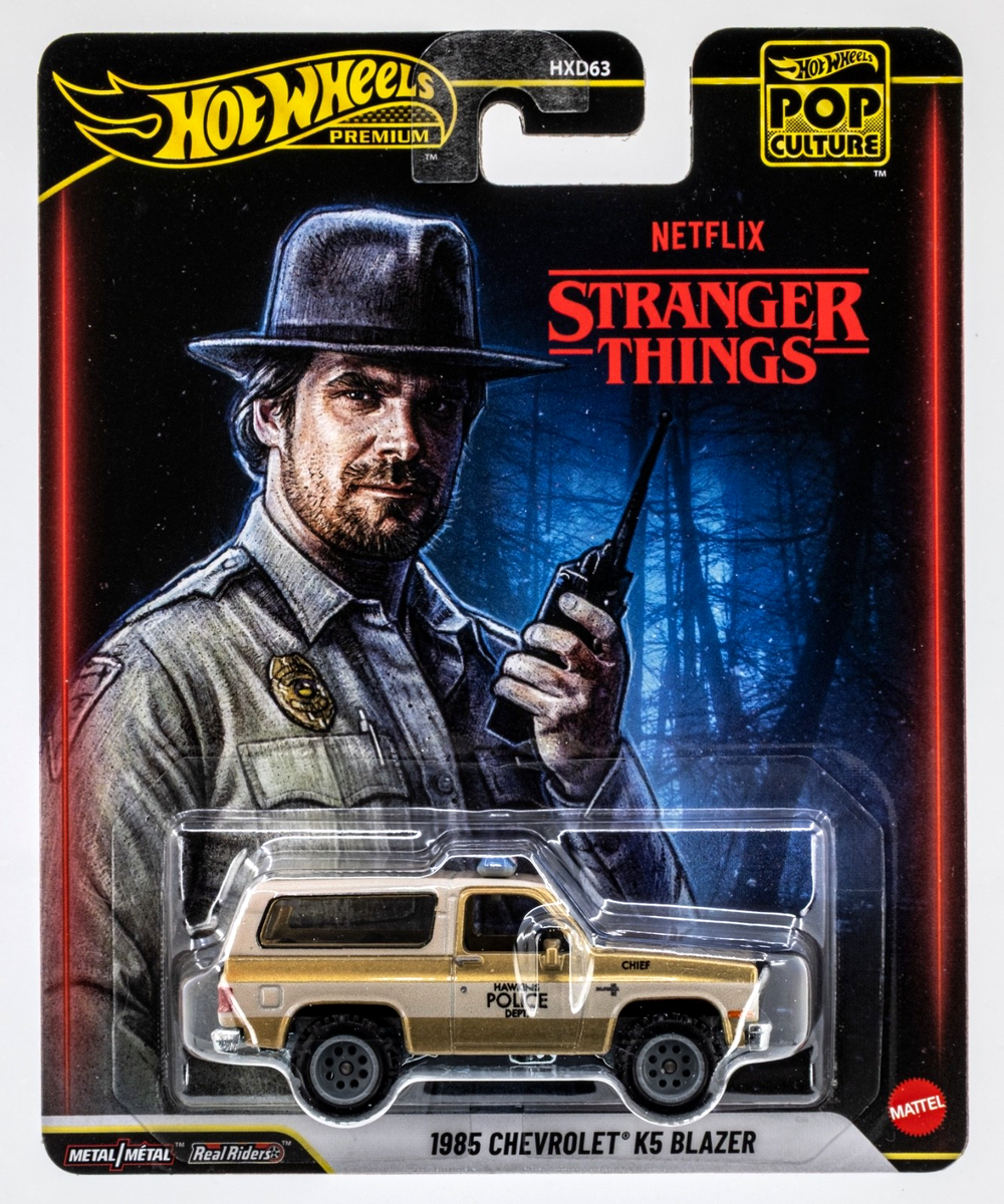 Hot Wheels Premium (Pop Culture) Netflix Stranger Things - 1985 Chevrolet K5 Blazer