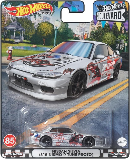 Hot Wheels Premium Boulevard Nissan Silvia (S15 Nismo R-Tune Proto)