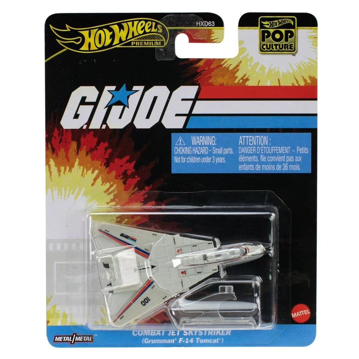 HE Hot Wheels Premium Pop Culture G.I.Joe Combat Jet Skystriker