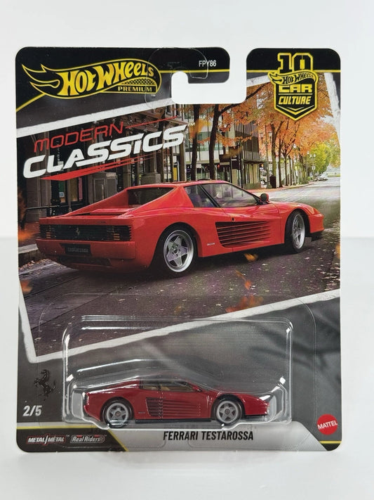 Hot Wheels Premium Modern Classics - Ferrari Testarossa