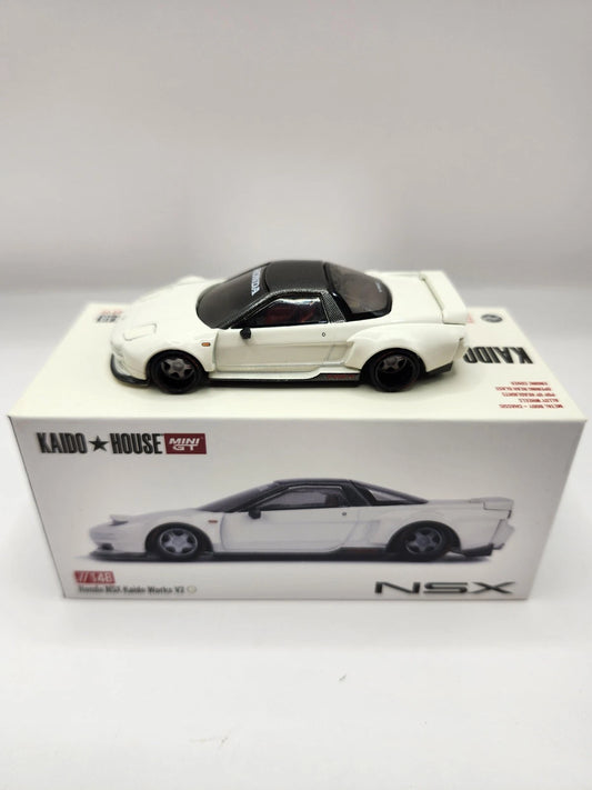 HE KHMG148 Kaido House 1:64 Honda NSX (NA1) Kaido Works V2 - White