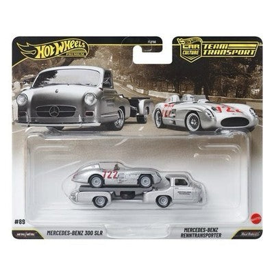 Hot Wheels Premium Car Culture Team Transport #89 Mercedez-Benz 300 SLR