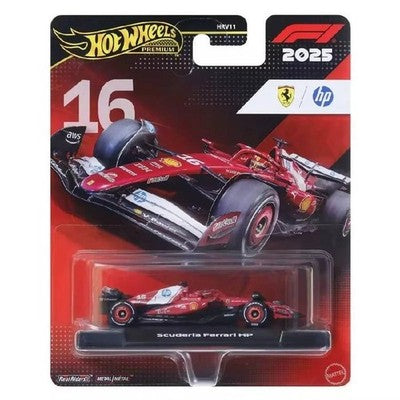 Hot Wheels Premium (F1 2025) Scuderia Ferrari HP #16