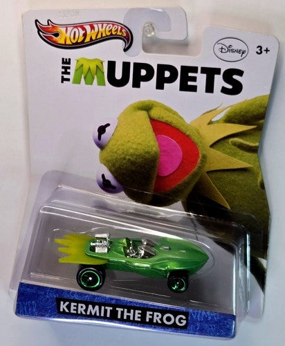 Hot Wheels Kermit The Frog Character Cars THE MUPPETS