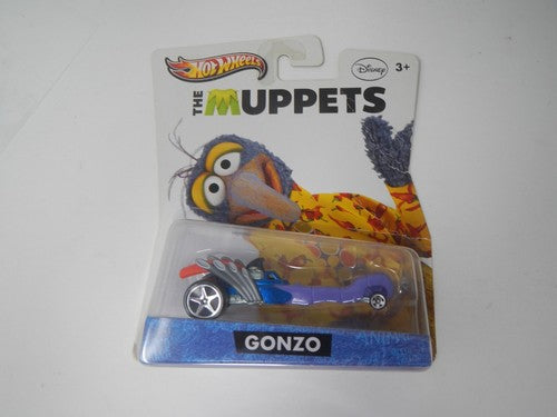 Hot Wheels Gonzo Character Cars THE MUPPETS