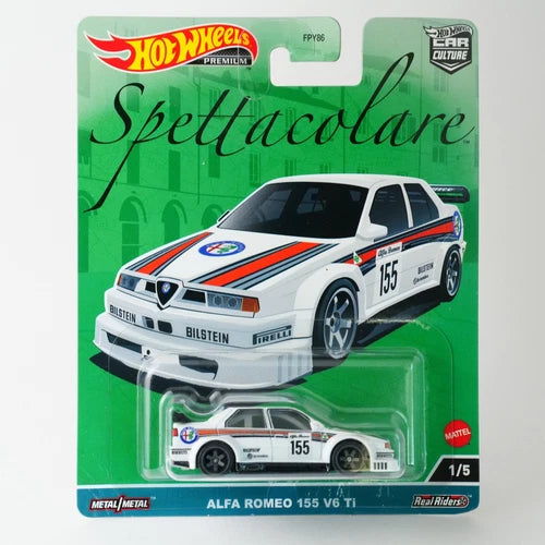 Hot Wheels Premium Spettacolare Alfa Romeo 155 V6 Ti