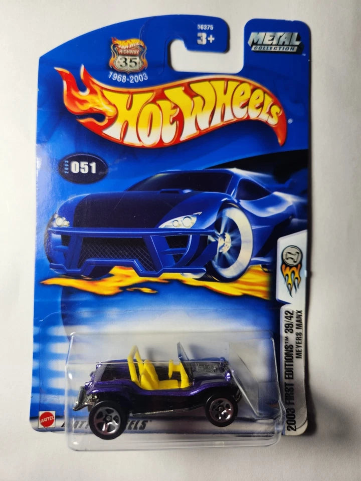 Hot Wheels 2003 First Editions Meyers Manx