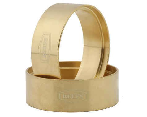 REEFS242 Reefs RC Brass 1.9" Inner Bead-Lock Wheel Rings (2) (67g)