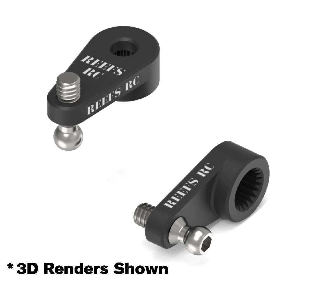 REEFS286 Reefs SX30 Aluminum Servo Arm & Ball Stud (SCX30)