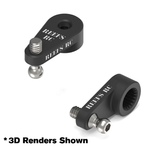 REEFS286 Reefs SX30 Aluminum Servo Arm & Ball Stud (SCX30)
