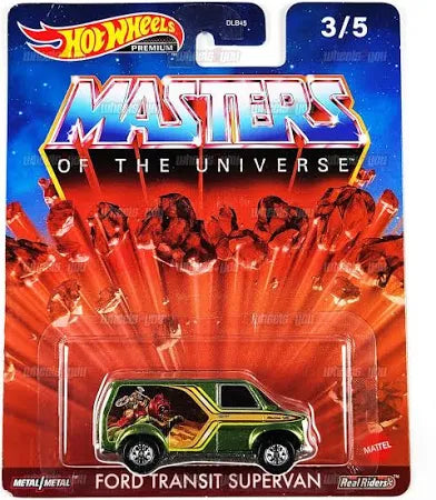 Hot Wheels Premium MASTERS OF THE UNIVERSE Ford Transit Supervan