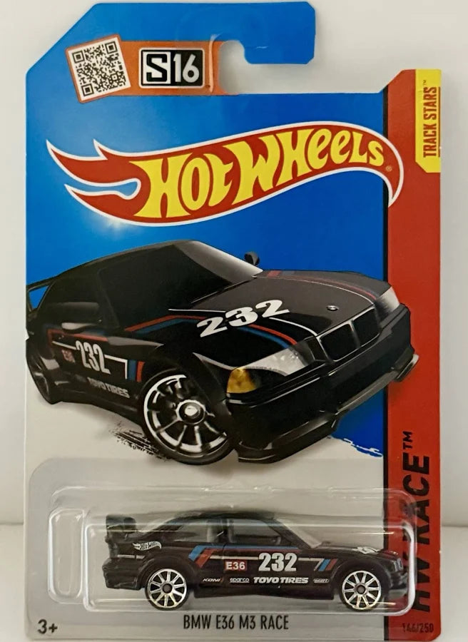 Hot Wheels BMW E36 M3 Race Black