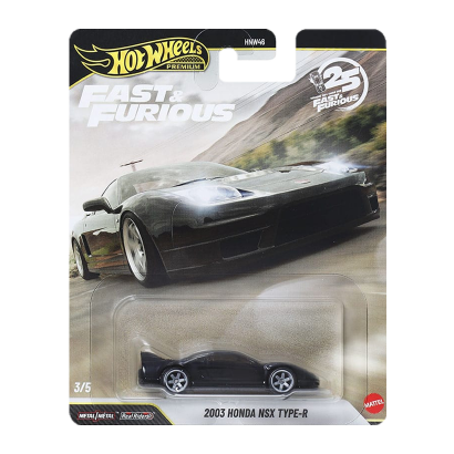 HE Hot Wheels Premium Fast & Furious 25th Anniversary 2003 Honda NSX Type-R