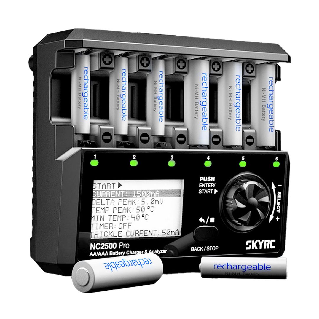 SK-100185-02 SkyRC NC2500 Pro Charger and Analyzer with QC3.0