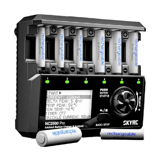 SK-100185-02 SkyRC NC2500 Pro Charger and Analyzer with QC3.0