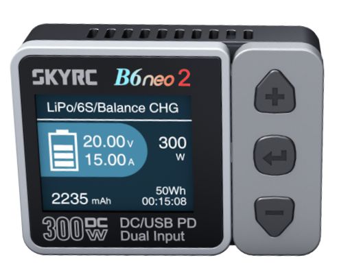 SK-100198-02 SkyRC B6neo 2 Smart Charger - Mysterious Black