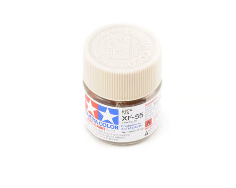 81755 Tamiya XF-55 Flat Deck Tan Acrylic Paint (10ml)