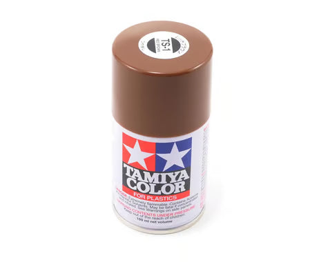 TS-01 Tamiya Red Brown Lacquer Spray Paint (100ml)