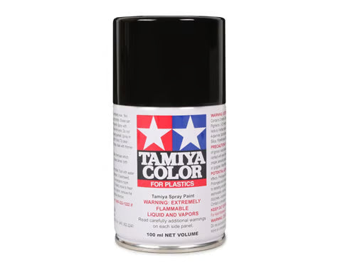 TS-14 Tamiya Black Lacquer Spray Paint (100ml)