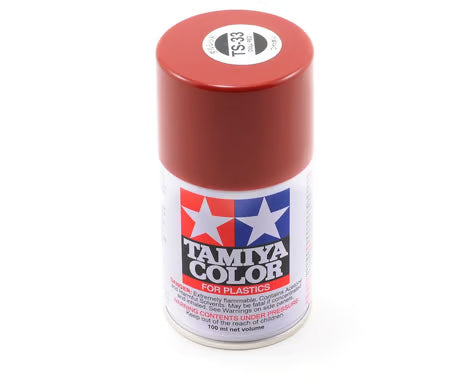 TS-33 Tamiya Dull Red Lacquer Spray Paint (100ml)