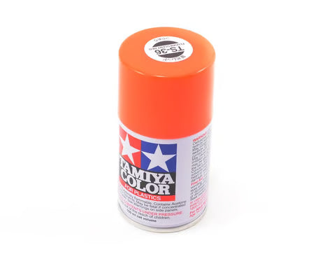 TS-36 Tamiya Flourescent Red Lacquer Spray Paint (100ml)